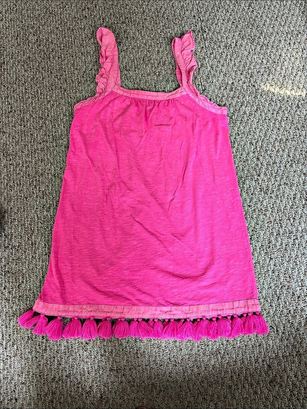 Vineyard Vines Pink Tassel Cover Up Size Large